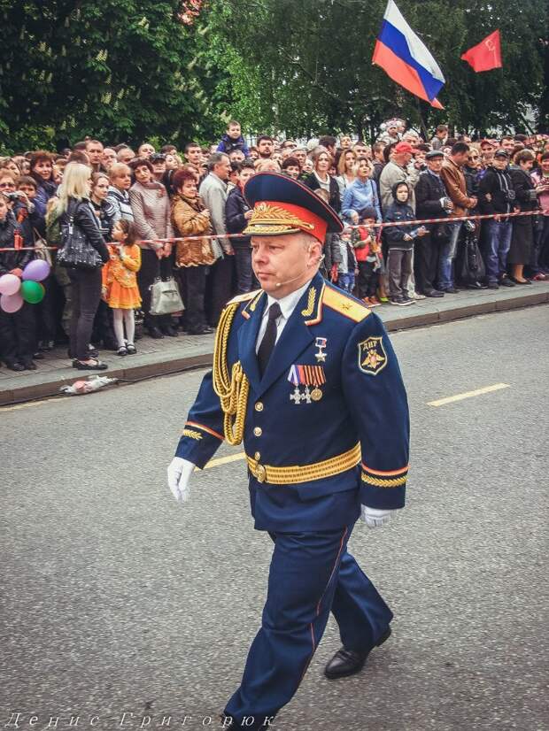 Парад победы в Донецке 9.05.2015.  день победы, донбасс, новоросия