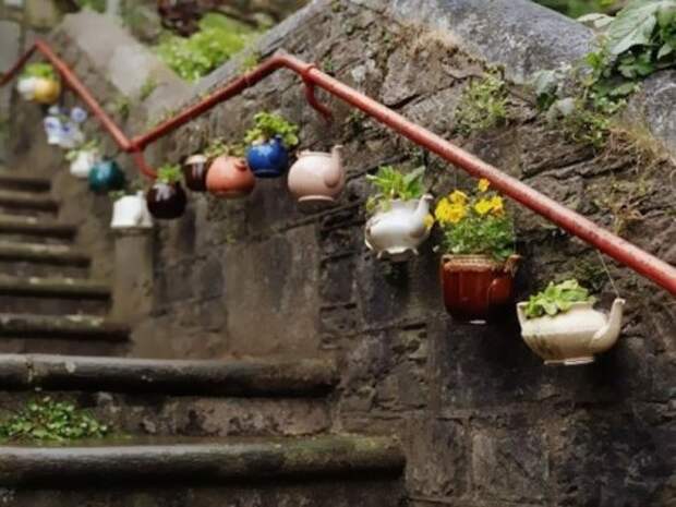 Что можно сделать из старой кухонной утвари (33 фото)