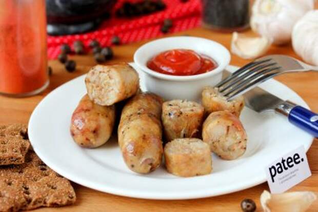 Острые куриные колбаски