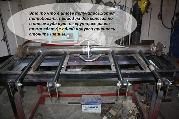 Типа Трицикл авто, сделай сам