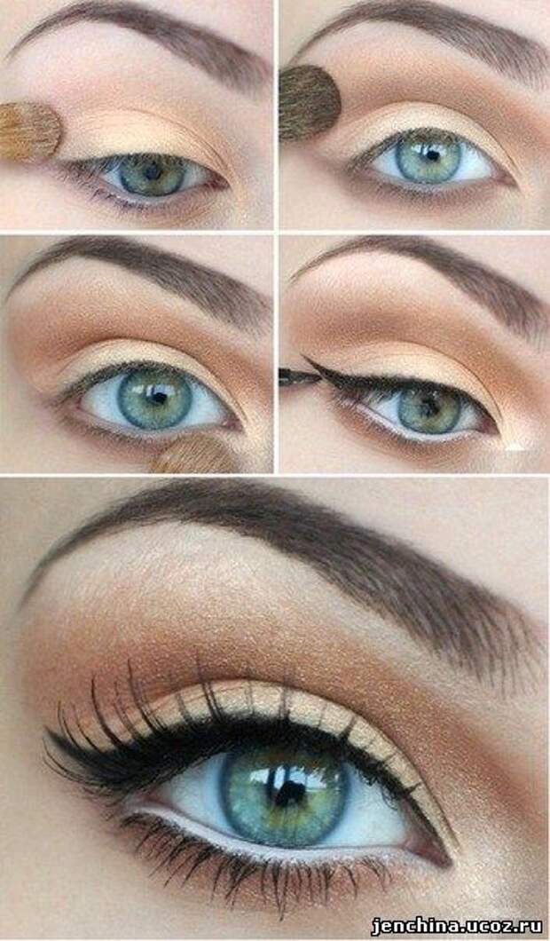 стрелки на глазах