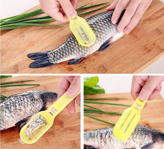 Нож для чистки рыбы.