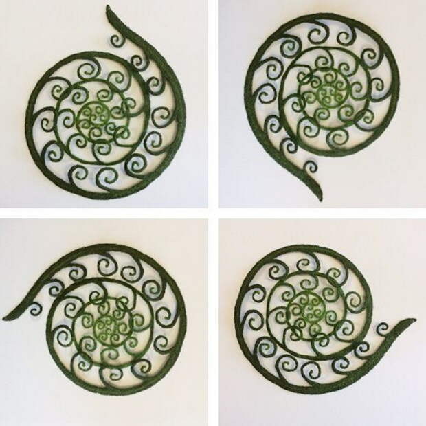 Необычная вышивка от Meredith Woolnough Необычная вышивка от Meredith Woolnough
