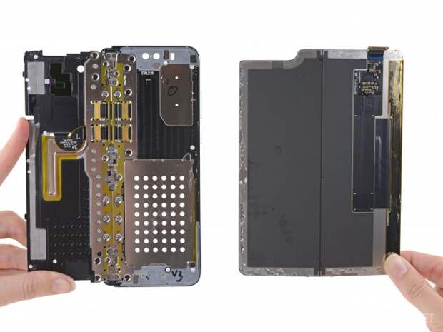 Названа причина поломки складных смартфонов Samsung Galaxy Fold (9 фото) Названа причина поломки складных смартфонов Samsung Galaxy Fold (9 фото)