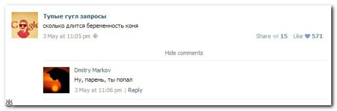 Комментарии, мимо которых не пройти 3