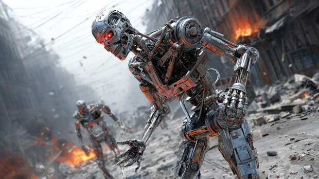 Как в «Терминаторе»: Илон Маск предрек человечеству гибель от ИИ