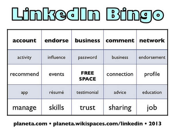 linkedin bingo
