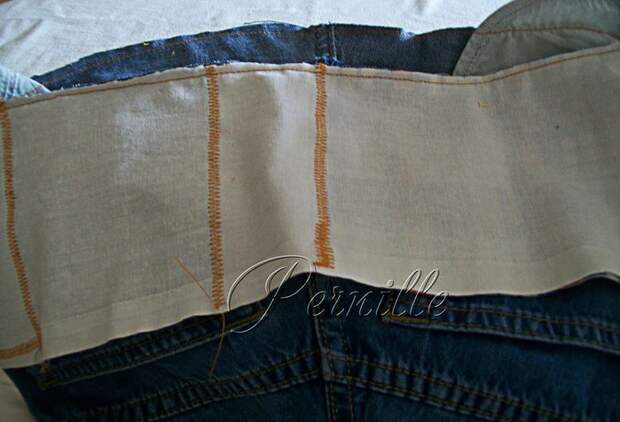 Старые джинсы - новая сумка