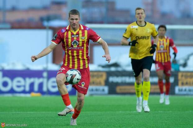 Игрок тульского «Арсенала» Плотников вызван в молодёжную сборную страны