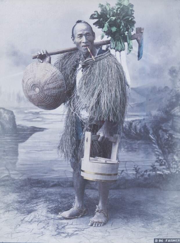 Раскрашенные вручную фотографии о повседневной жизни японцев в 1890-е годы