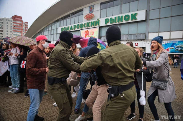 Митинг в поддержку Колесниковой в Минске
