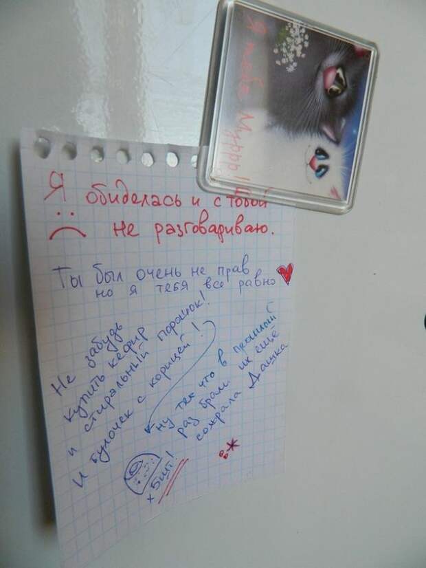 записки от любимых жен 