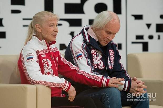 83-летний Олег Протопопов и 79-летняя Людмила Белоусова снова вышли на лёд!