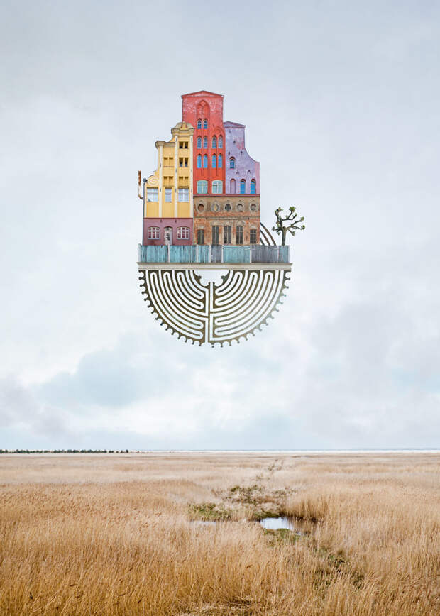 Сюрреалистическая архитектура от Matthias Jung