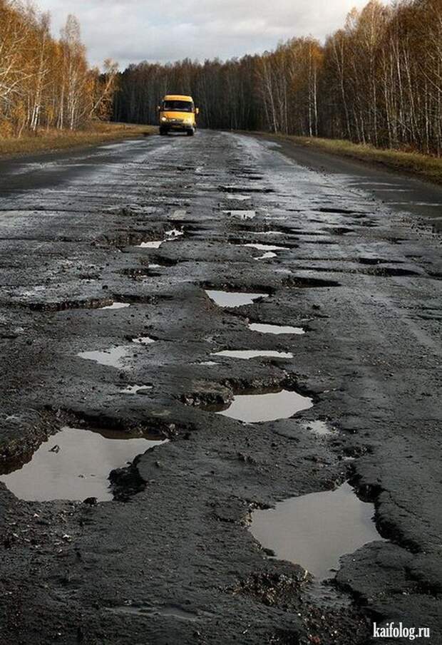 Суровые русские дороги (50 фото)