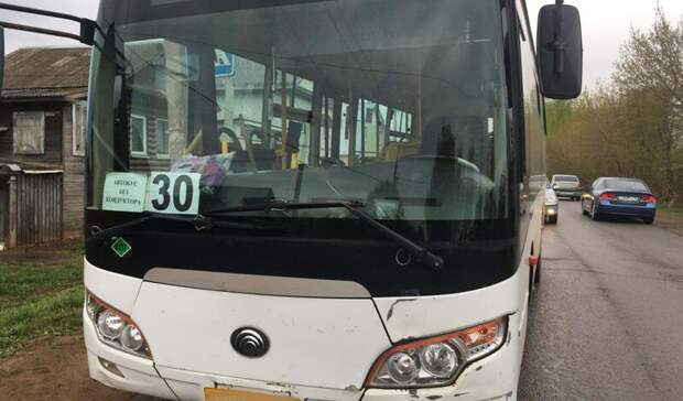 Водитель автобуса сбил ребенка на дороге в Воткинске
