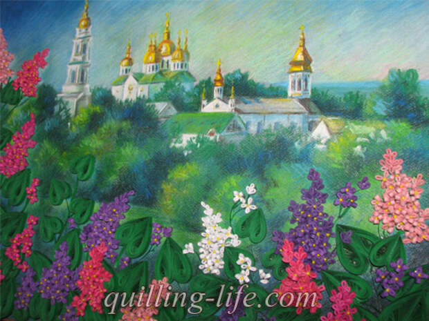 Квиллинг картины