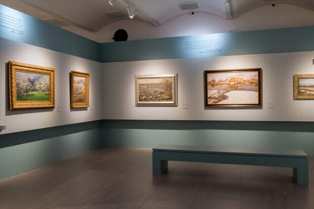 Экспозиция выставки «Импрессионизм с русской душой» 