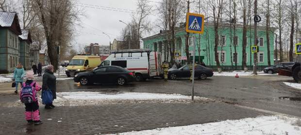 ДТП на улице Торцева