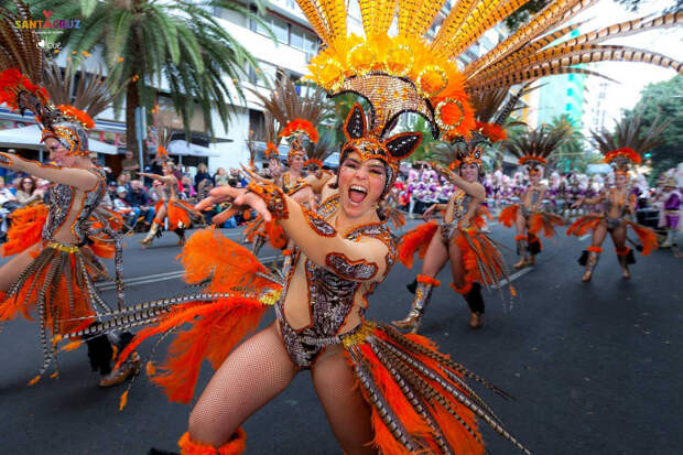 Феерический карнавал в Санта-Крус-де-Тенерифе 2018