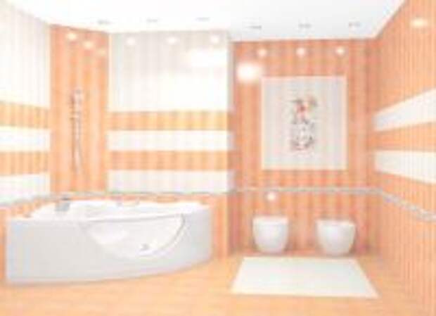 Облицовка плиткой ванной комнаты4