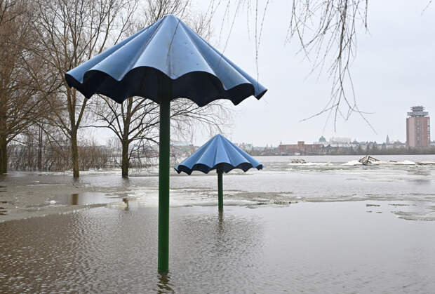 На юге России поднялись реки