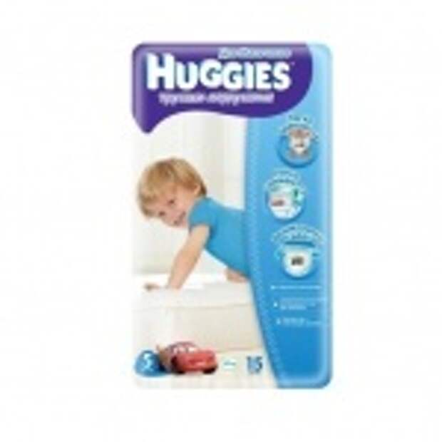 Трусики-подгузники Huggies Little Walkers для мальчиков 5 (13-17 кг) 15 шт.