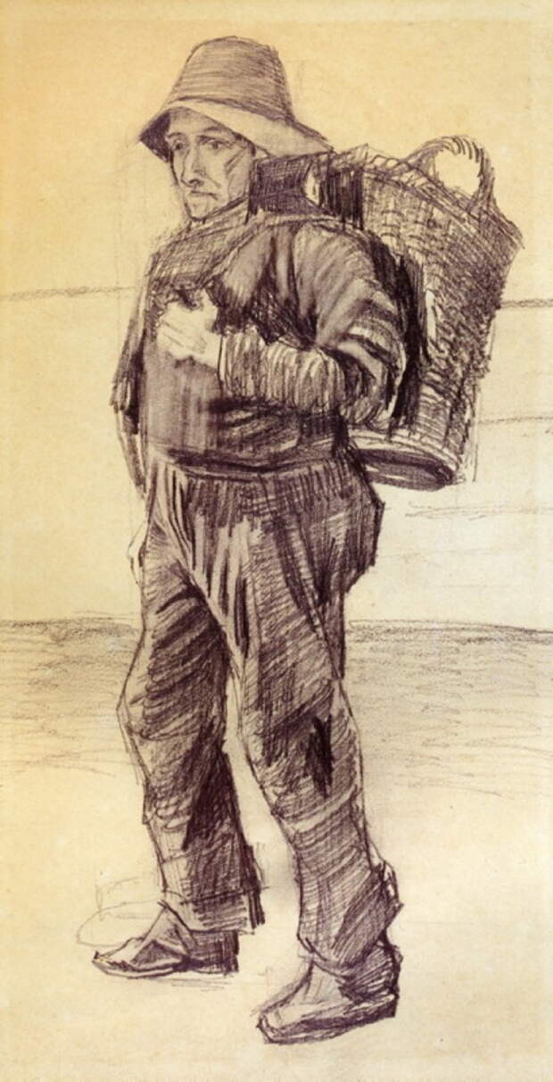 Fisherman, 1883. Винсент Ван Гог (1853-1890)