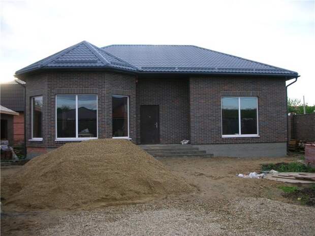 Красивые фасады одноэтажных домов: 51 фото идей