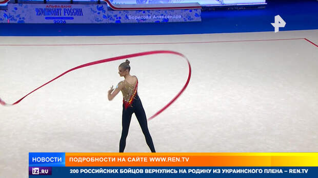 Гимнастка Мария Борисова выиграла два золота на чемпионате России в Москве