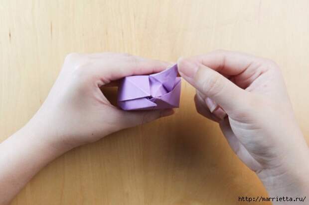 Марриэтта: Как сложить тюльпаны в технике оригами