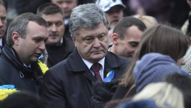 Украинцы констатировали, что Порошенко в конец опустился