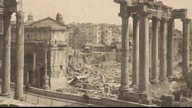 Потоп в Риме.Раскопки 19-20 веков.