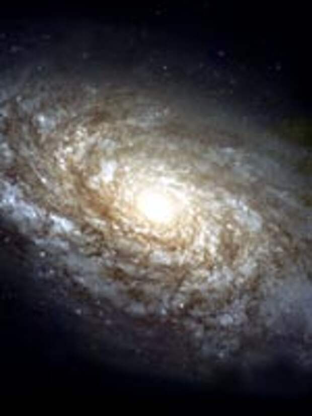 Спиральная Галактика NGC 4414 (фото Хаббла)