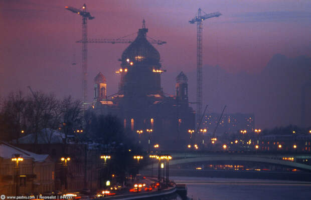 Прогулка по Москве 1995 года 90-е, москва, фотографии