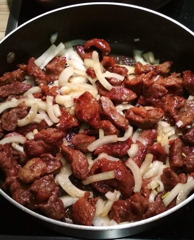 Азу Рецепт, Длиннопост, Кулинария, Еда, Мясо, Говядина, Картофель, Соленые огурцы