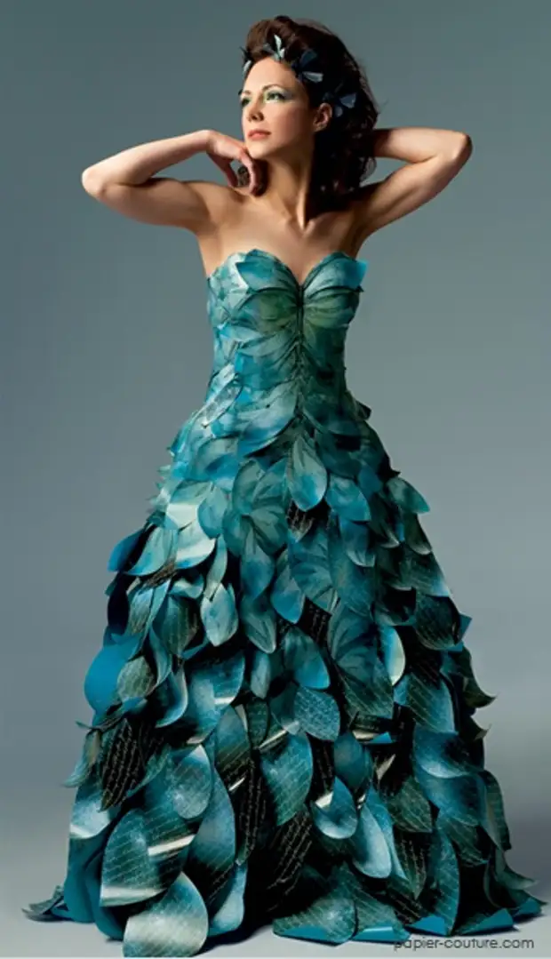 Самодельные платья. Дизайнерские платья. Необычные платья. Необычные дизайнерские платья. Платье из необычных материалов.