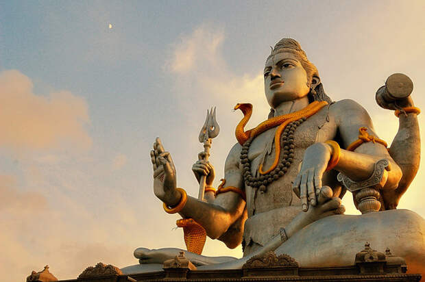 15. Статуя Шивы в Мурудешваре, Индия высота, мир, статуя