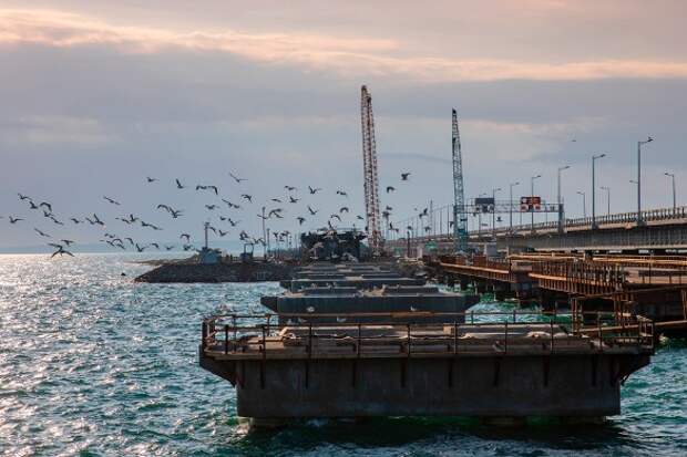 Совсем скоро будет построена железнодорожная часть Крымского моста. Фото: most.life