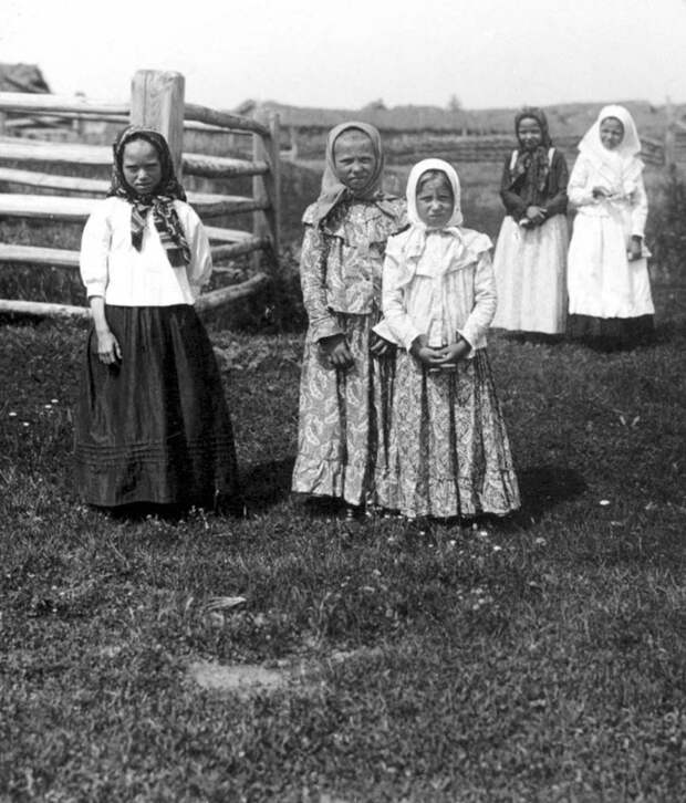 Дореволюционная Россия на фотографиях. Крестьянский быт Заволжья