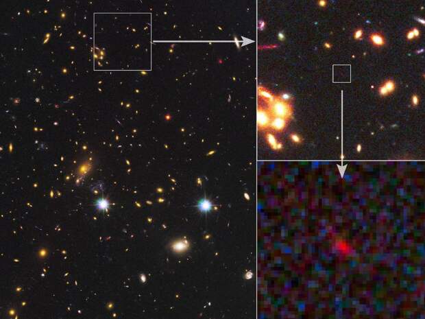 [Перевод] Астрономы подтвердили обнаружение второй по удалённости от нас галактики