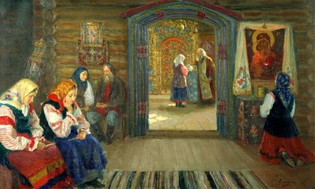 Очередь на исповедь