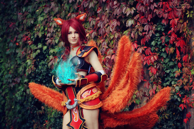 22.  Cosplay, девушки, косплей