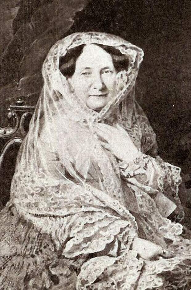 Анна Павловна в последние годы жизни. Дагеротип 1855. / Фото: www.blogspot.ru 