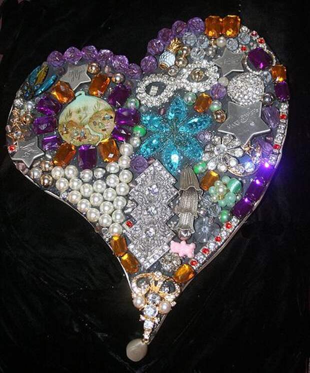 Mosaic Heart Art