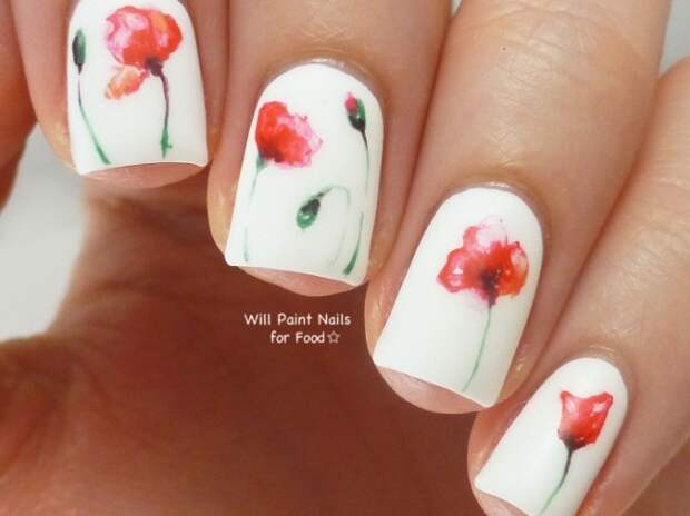 Watercolour-Poppies-Freehand-Nail-Art-5-700x525c