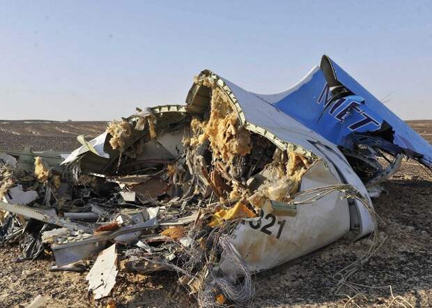 Airbus A321 авиакомпании "Когалымавиа", 31 октября 2015 года