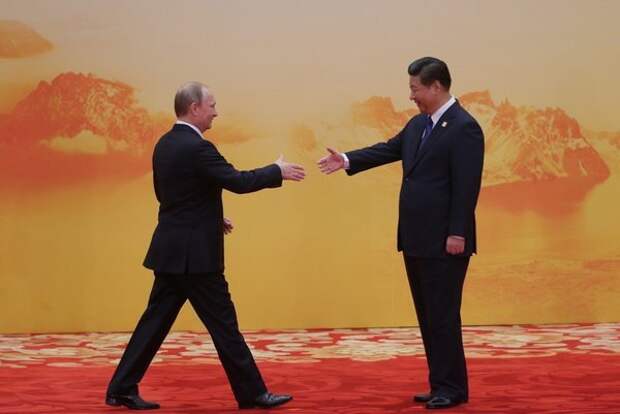 Kreml-Chef Wladimir Putin nahm im vergangenen November an einem Treffen der Asiatisch-Pazifischen Wirtschaftsgemeinschaft (APEC) in Peking teil. Der chinesische Präsident Xi Jinping will die wirtschaftliche und politische Kooperation in Asien vorantreiben. (Foto: dpa)