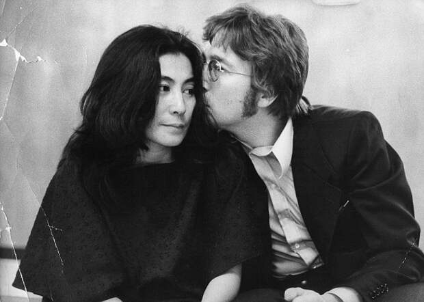 Джон Леннон и Йоко Оно. Фото / John Lennon & Yoko Ono. Photo 