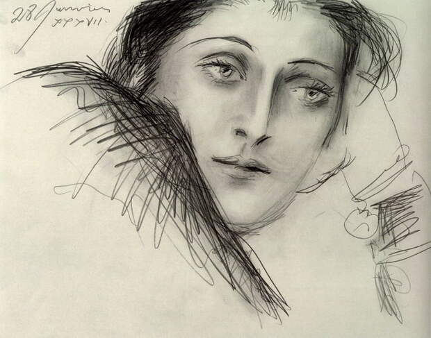 Пабло Пикассо. Портрет Доры Маар. 1937 год